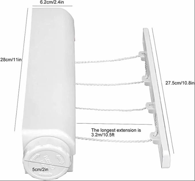 SnappiLine | The retractable clothesline